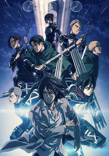 raspberry pi: Постер плакат Аниме Attack on Titan (Код: AOT) Яркий аниме постер в — 1