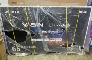 Телевизоры: Акция Телевизор yasin 65q90 165 см 65" 4k (google tv) - описание: в