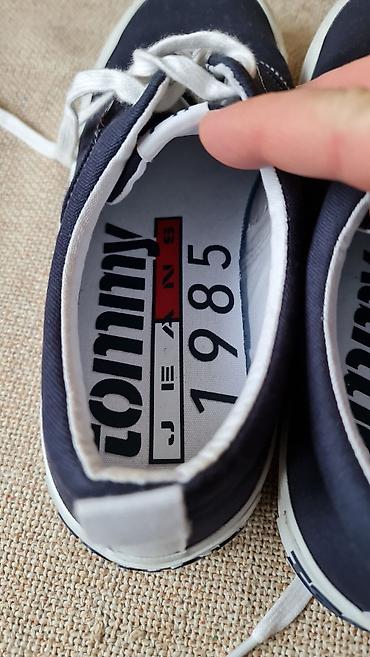 Patike: Tommy Jeans muške patike – platnene casual patike - Model — 13