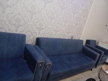 Mebel dəsti bazalı – 1 ədəd 3‑yerlik divan + 2 ədəd kreslo - Rəng