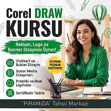 istemmis komputer: CorelDRAW Kursu – Reklam, Logo və Banner Dizaynını Öyrən! 🎨 — 1