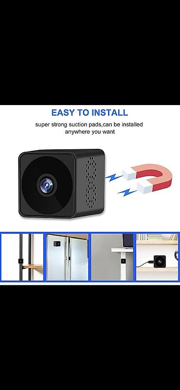 Фото и видеокамеры: Mini Wi‑Fi təhlükəsizlik kamerası – maqnitli və asan quraşdırma — 1