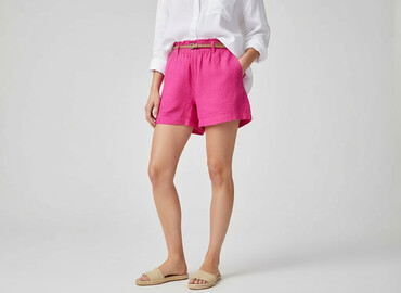 czerwona koszulka h m: H&M, Шорти жіночі, розмір M
