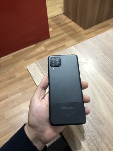 samsung 531: Samsung Galaxy A12, 64 ГБ, цвет - Черный, Отпечаток пальца