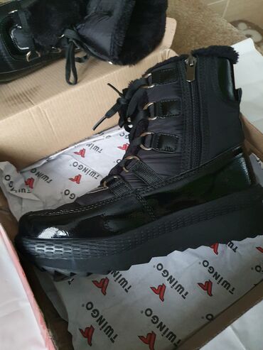 Сапоги: Продаем Новые зимние сапоги водооталкивающие внутри натуральный — 6