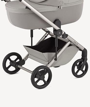 Коляски: Коляска, Anex, цвет - Серебристый, Б/у, Самовывоз — 2