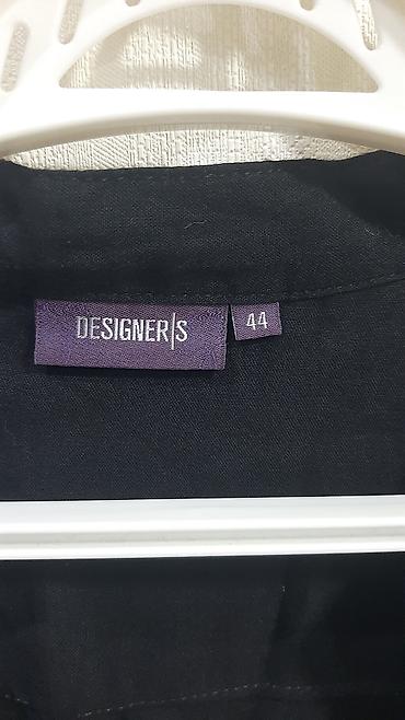 parca: Qara qadın bluzu – DESIGNER/S, ölçü 44 - Rəng: qaram - Stil: sadə və — 3