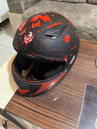 moto aranda: Tam üzlük motosiklet dəbilqəsi - Növ: Full-face (tam üz) - Rəng/üsul — 2