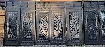 Распашные ворота: Металлические ворота и калитки под заказ - Изготовление распашных и — 39