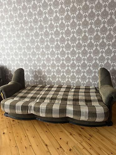 puff divan: Qonaq otağı dəsti – çevrilən divan və 2 kreslo - Komplekt: 3 nəfərlik — 2