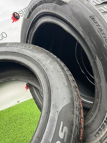 pir: Шины 225 / 55 / R 17, Зима, Б/у, Комплект, Внедорожные (АТ/МТ), Pirelli — 10