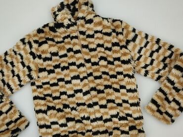 kurtka zimowa 134 dziewczynka smyk: Children's down jacket 12 years, Synthetic fabric, condition - Very good