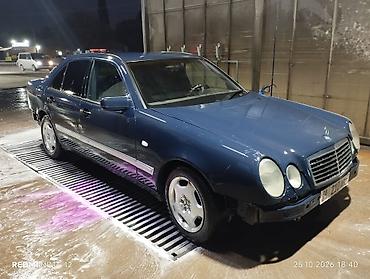 Унаа сатуу: Mercedes-Benz E-Class: 1996 г., 2.2 л, Кол менен иштөөчү, Бензин, Седан — 1