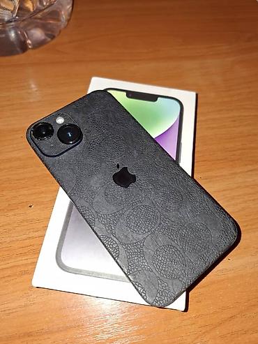 Apple iPhone: IPhone 14, Б/у, 256 ГБ, Черный, Зарядное устройство, Защитное стекло, Кабель, 79 % — 3