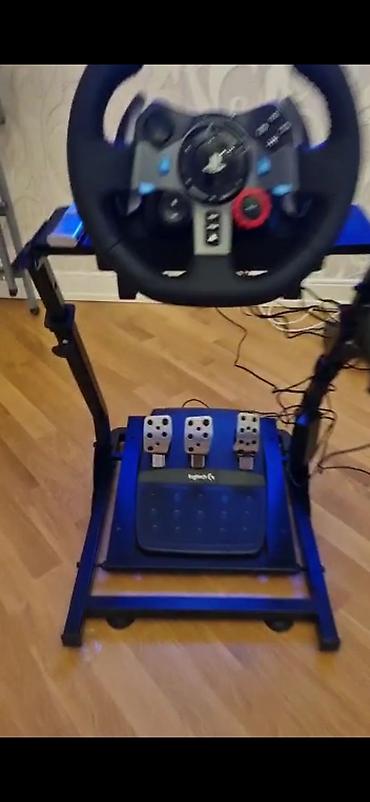 ps icarə: Logitech G29 Driving Force sükanı, pedallar və sürət qutusu ilə tam — 1