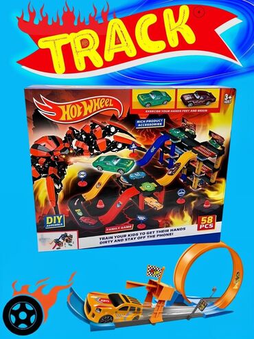 Игрушки: Hot Wheels – Построй трассу своей мечты и стань чемпионом скорости!