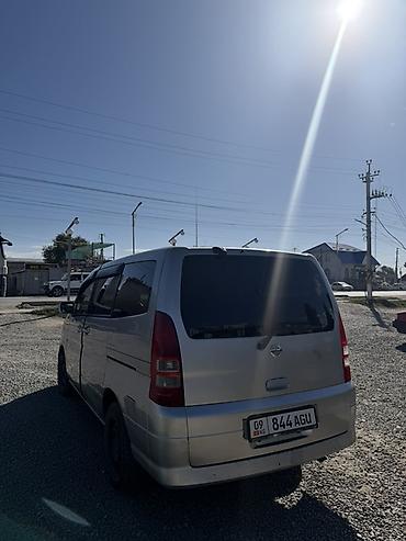 авто в такси: Nissan Serena: 2002 г., 2.4 л, Автомат, Бензин, Минивэн — 7