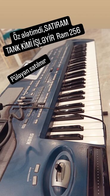 forma futbol: Korg pa800 Ram-256.,Alətin heç bir problemi yoxdur,tank kimi