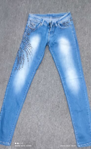 сарафан джинса: Прямые