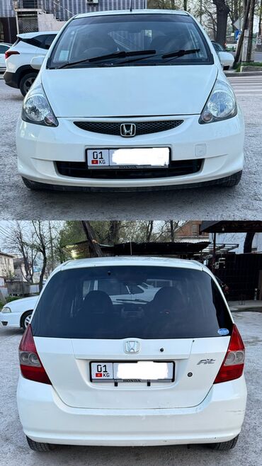 Автозапчасти: Бампер Honda 2004 г., Б/у, цвет - Белый, Оригинал