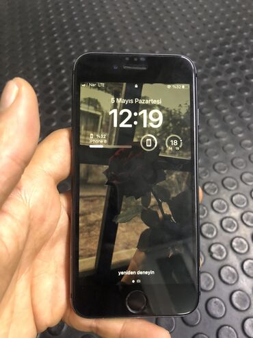 cdma nomreler: IPhone 8, 64 ГБ, Черный, Отпечаток пальца