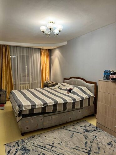 3 ком квартира бишкек: 2 бөлмө, 45 кв. м, 104-серия, 3 кабат, Евроремонт
