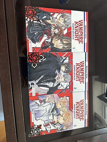 manga anime: Məhsul: Vampire Knight (Vampir Şövalye) manga – 1, 2 və 3-cü cildlər — 1