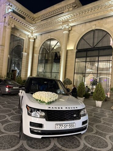 Разработка сайтов и продвижение в интернете: Mərasim və fotosessiyalar üçün ağ rəngli premium avtomobillərlə