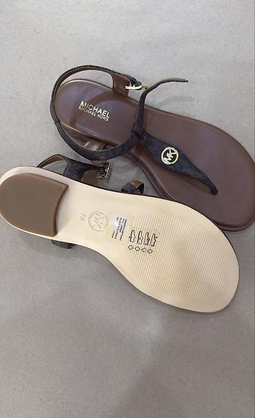 tory burch: Босоножки, 37, Michael Kors, Новый, цвет - Коричневый — 2
