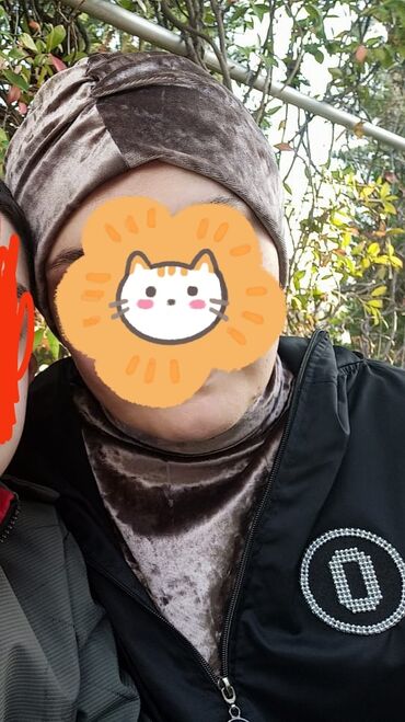 Hicab: Boyunluq ve papağı hicablilar üçün.boyunluq heç taxilmiyib — 8