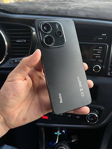 Redmi, Redmi Note 14, Б/у, 128 ГБ, цвет - Черный, 2 SIM