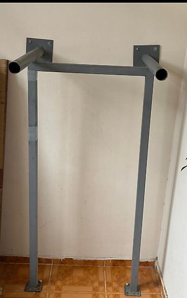 Turniklər və bruslar: Metaldan hazırlanmış paralel turnik (dips stendi) - Material: qalın — 2