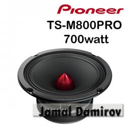 ticarət tərəzisi: Pioneer TS-M800PRO Размер 20 cm Максимальная шумовая мощность 700 W