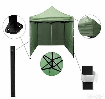 Oprema i sredstva za zaštitu: Paviljon, Šator, Tenda, Nadstrešnica sa stranicama 3x3m Vreme za — 7