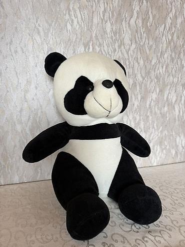 kalonka toy: Plyuş Panda Oyuncağı - Rəng: qara-ağ klassik panda dizaynı - — 2