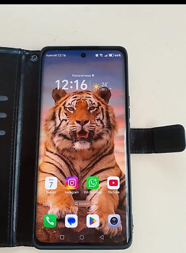 iphone x kreditle satisi: Honor X9b, 256 GB, rəng - Qara, Barmaq izi — 3