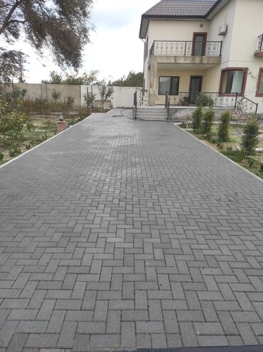 Döşəmə işləri: Xidmət: Həyətyanı sahələr, həyət-dalan, giriş yolları və teraslar üçün — 8