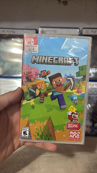 Məhsul: Minecraft – Nintendo Switch üçün fiziki oyun diski (kasseta)