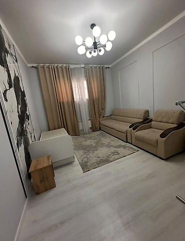 aida: 2 комнаты, 57 м², Кок-Жар ж/м Цокольный этаж этаж, Дизайнерский ремонт — 1