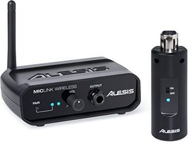 беспроводной микрофон для караоке: Alesis MicLink Wireless ( Simli mikrofonu simsiz etmək üçün alət )