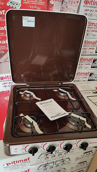 qaz satışı: Qaz plitəsi Ayrıca dayanan, 4 gözlü, Yeni — 4
