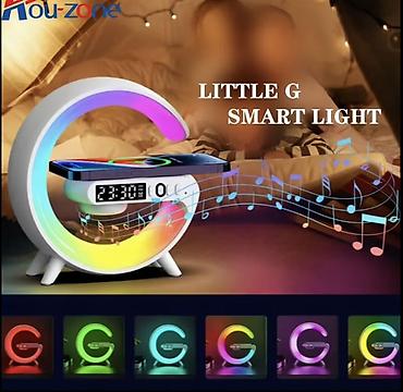 LITTLE G Smart Light – çoxfunksiyalı masa lampası və saat - Dizayn