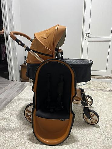 uşağ arabalari: Kidilo 2-in-1 uşaq arabası - Transformasiya olunan beşik və oturacaq — 2