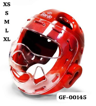 Шлемы: Шлем для тхэквондо со защитной стеклом 
все размеры есть
всë новое