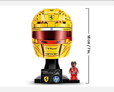 oyuncaq: Scuderia Ferrari HP Lewis Hamilton Helmet – LEGO - Rəsmi LEGO — 4