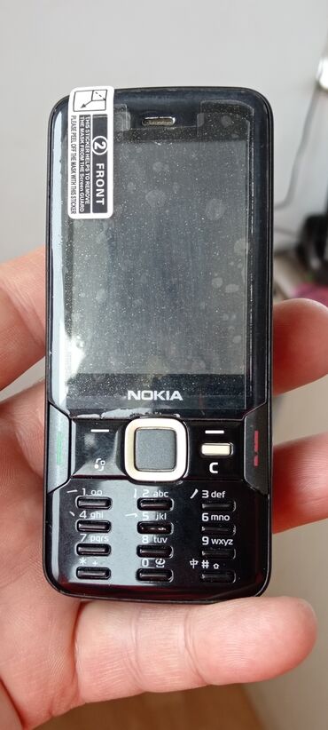 telefon zengleri 2024: Nokia N82, rəng - Qara