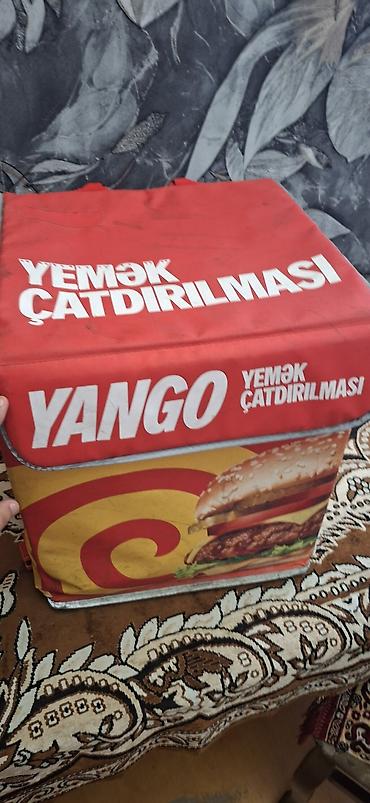 usta cantasi: Yango Yemək Çatdırılması üçün termal çanta - Ölçü: iri həcmli — 3