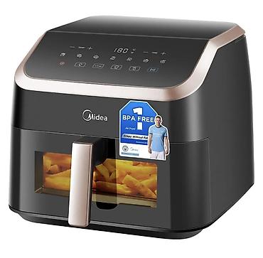 Техника и электроника: МОЩНЫЙ АЭРОГРИЛЬ Midea — 8,5л🔥 💎 Большой объём • Сенсорное управление — 3