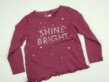 czarne rajstopy do czerwonej sukienki: Blouse, Little kids, 9 years, 128-134 cm, condition - Perfect