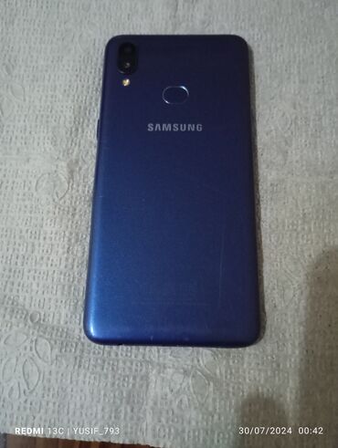 samsung j750: Samsung A10s, 32 GB, rəng - Göy, Barmaq izi